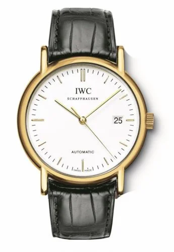 IWC Portofino Automatic / Yellow Gold / White / Strap IW3533-16 (IW353316)